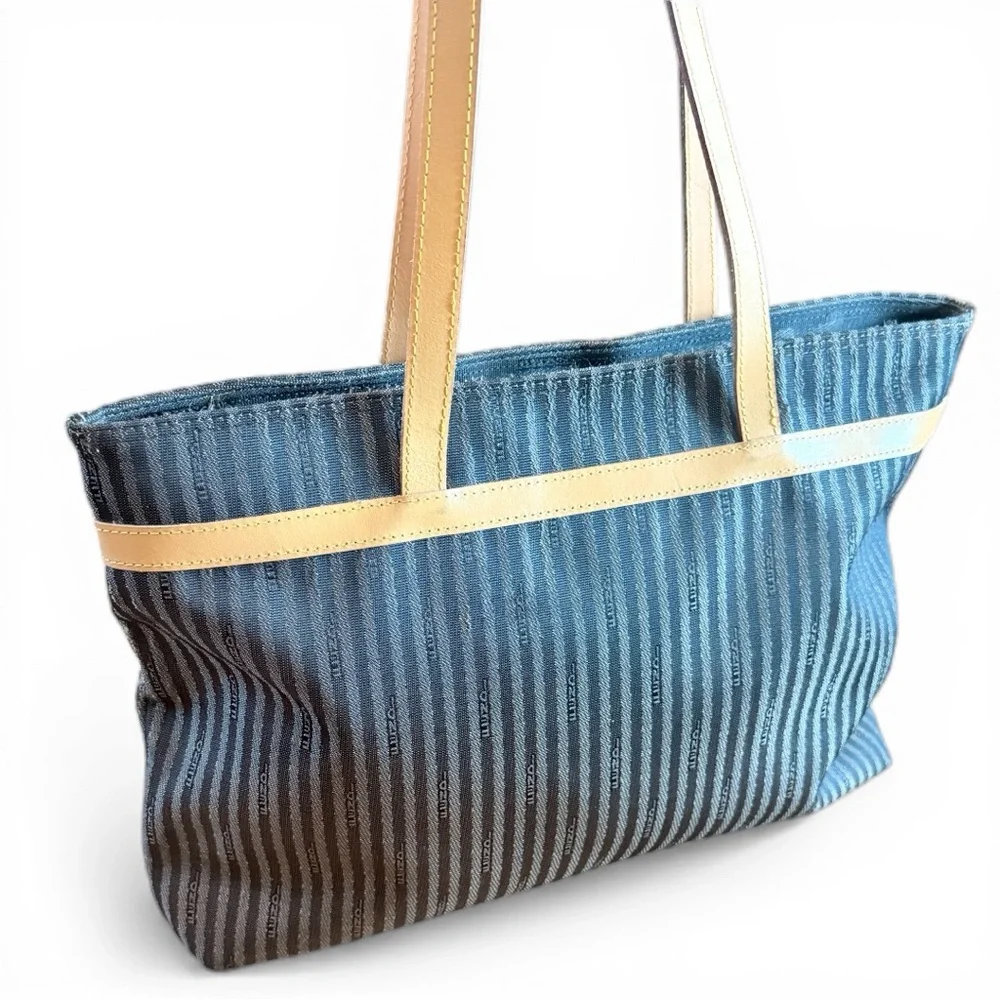 Vintage Fendi Pequin Stripe Tote Bag - Picture 7 of 15